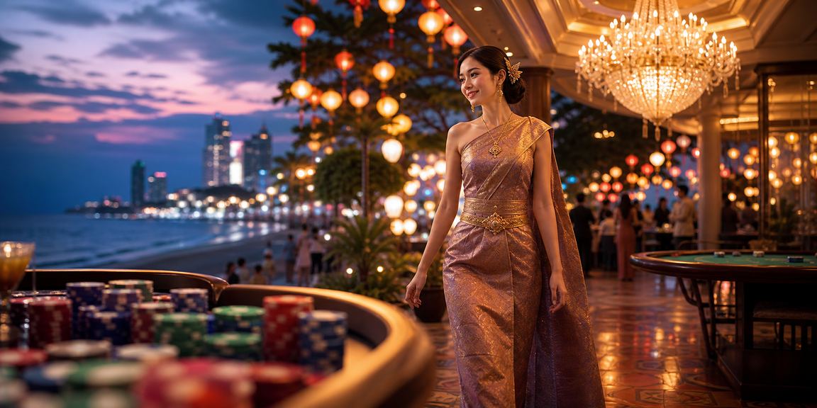 หน้าจอฟีเจอร์ฟรีสปินสล็อต TB688 ลวดลายผ้าไหมไทย